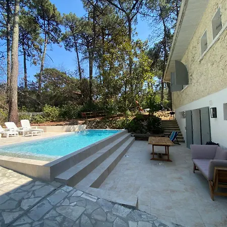 Pyla Sur Mer Proche Plages Appartement Avec Piscine Extérieur photo